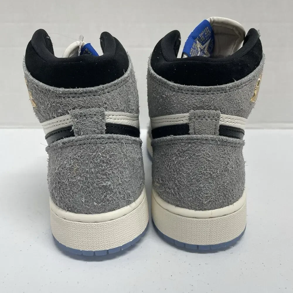 Air Jordan 1 Retro High OG GS All-Star Cool Grey FD1437 003 Size 4.5 Y Kid White